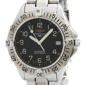 BREITLING Colt  Stainless Steel Automatic Mens Watch A17035 Polished
